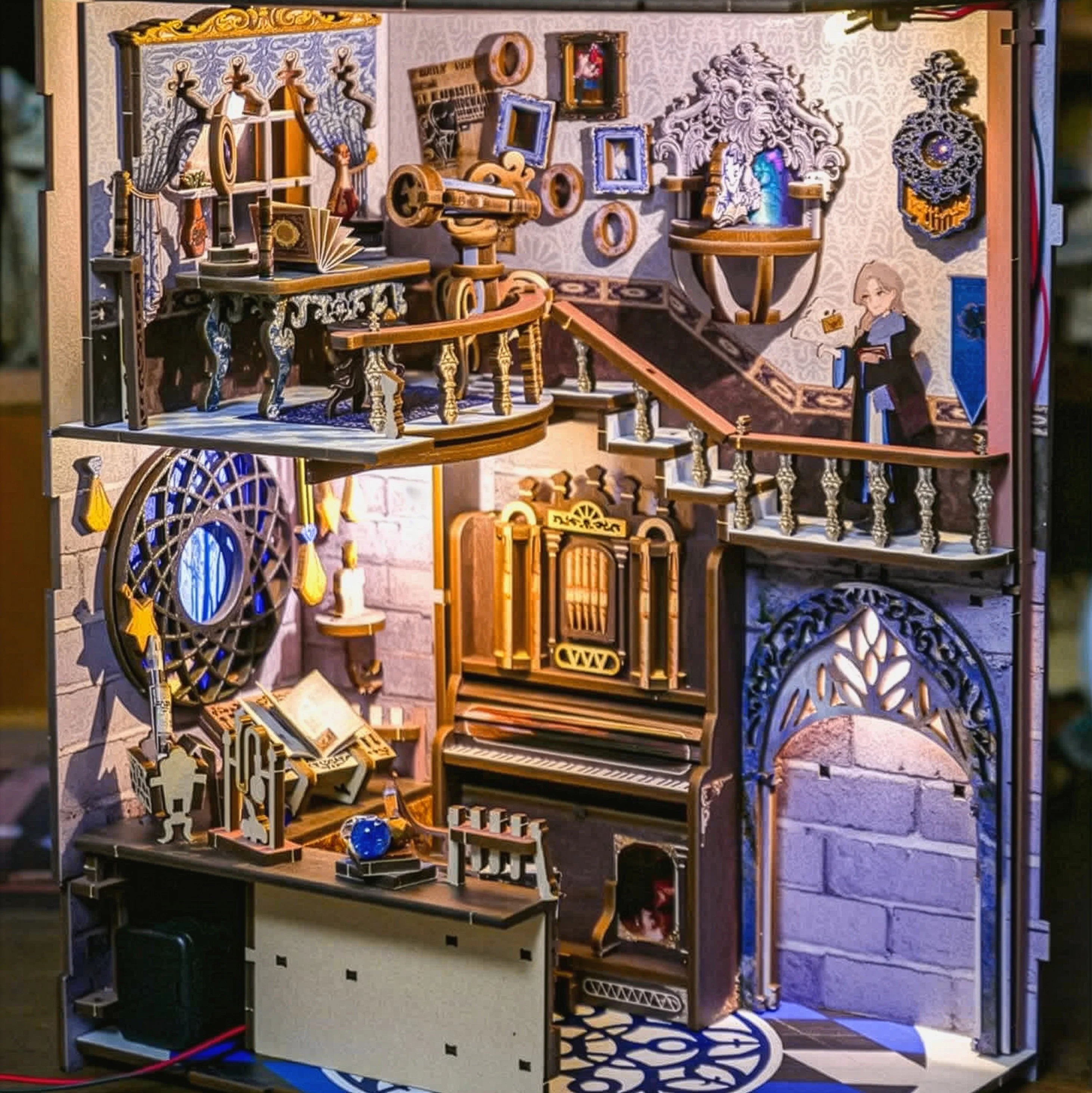 Magic Camera Book Nook DIY