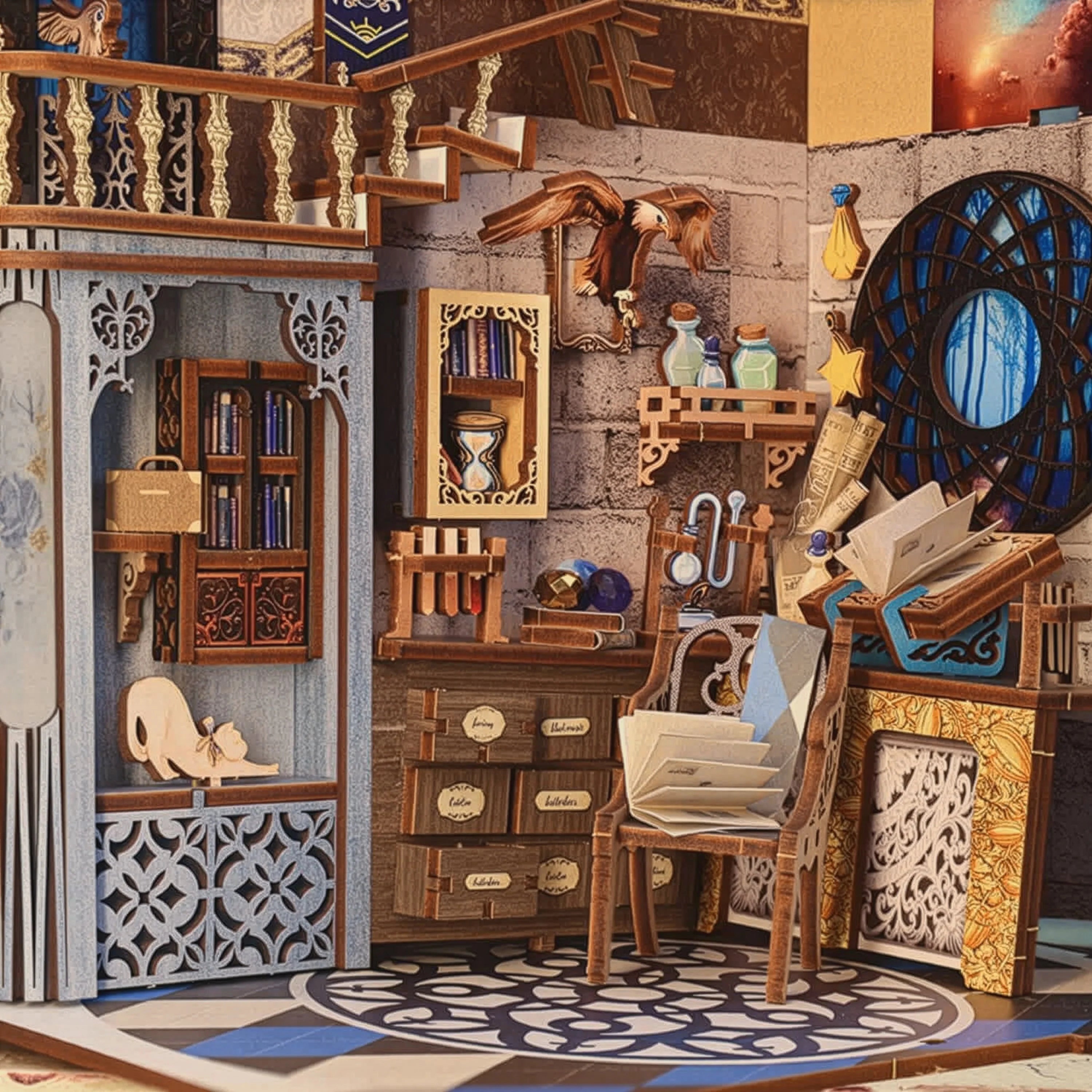 Magic Camera Book Nook DIY