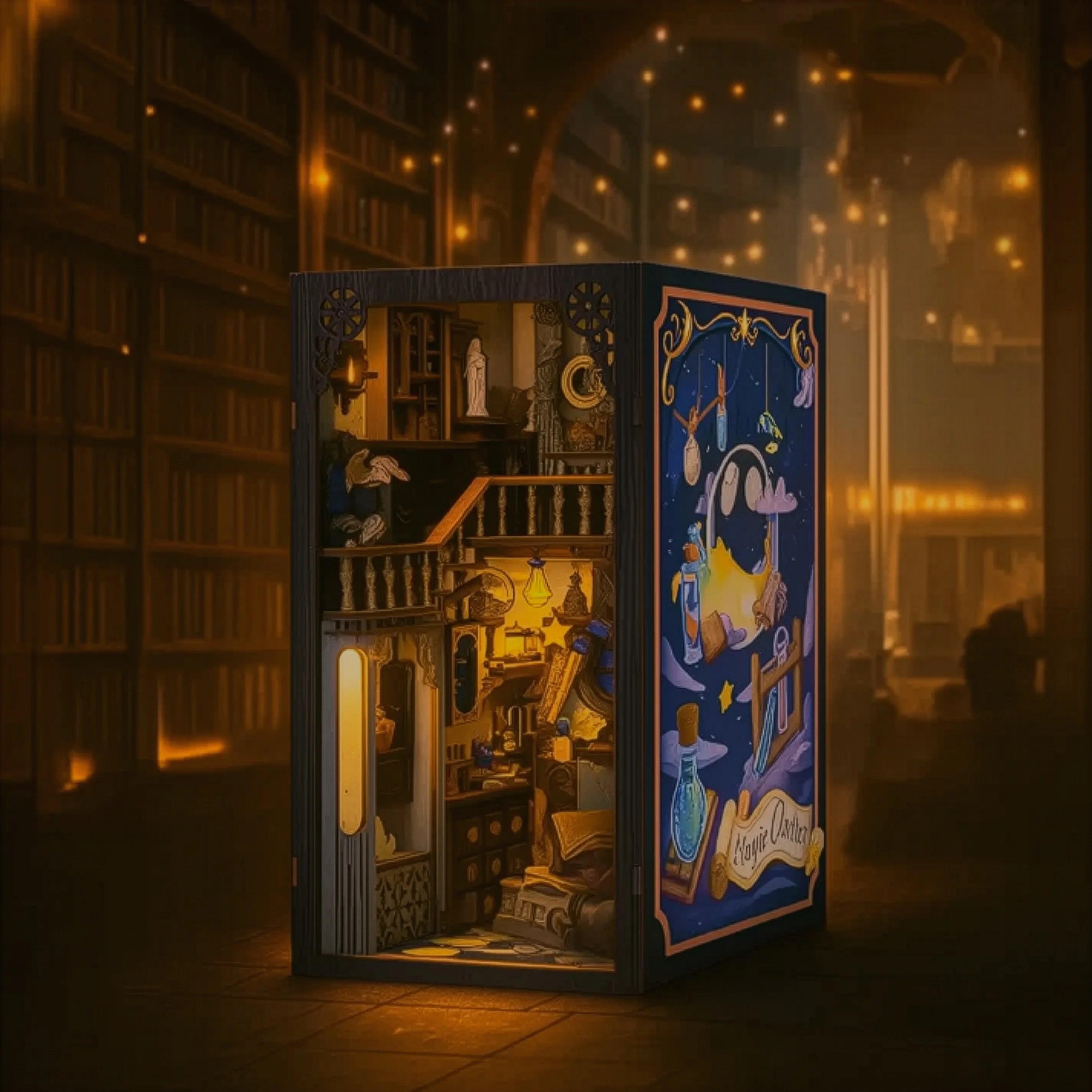 Magic Camera Book Nook DIY