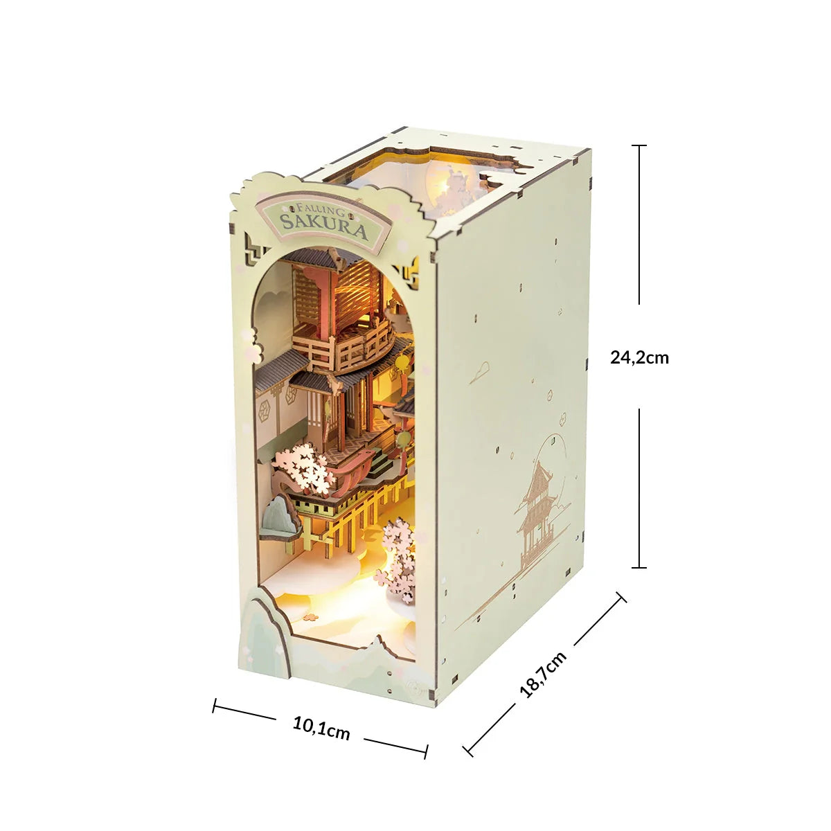 Cherry Blossom Book Nook DIY