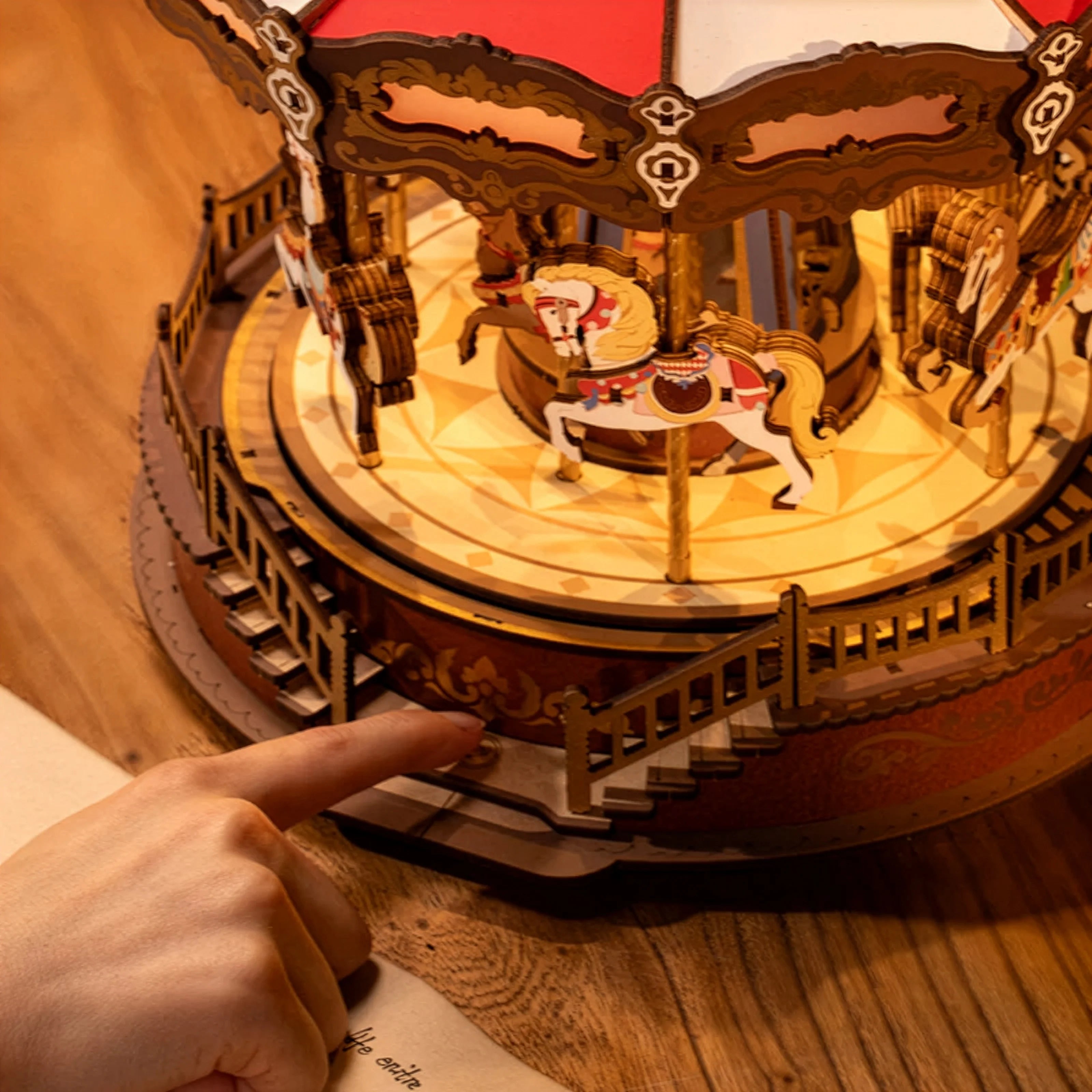 Classic 3D Puzzle Carousel