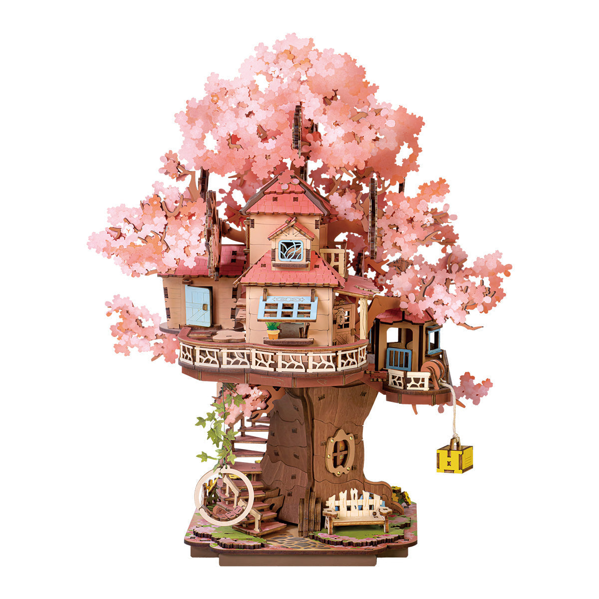 Cherry Blossom Treehouse 3D Puzzle