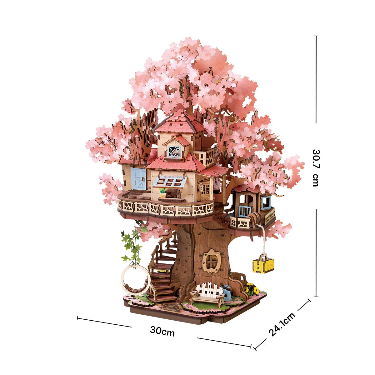 Cherry Blossom Treehouse 3D Puzzle