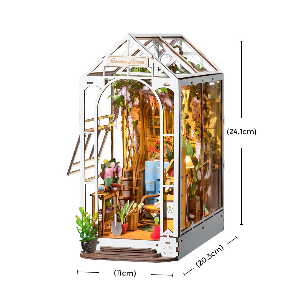 Garden House Book Nook DIY