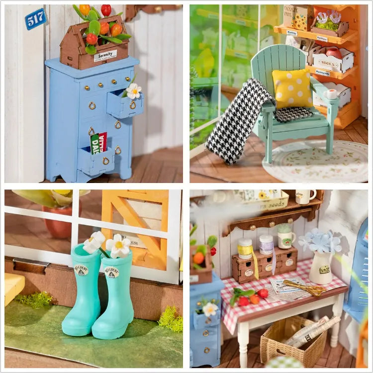 Dream Garden House Miniature DIY