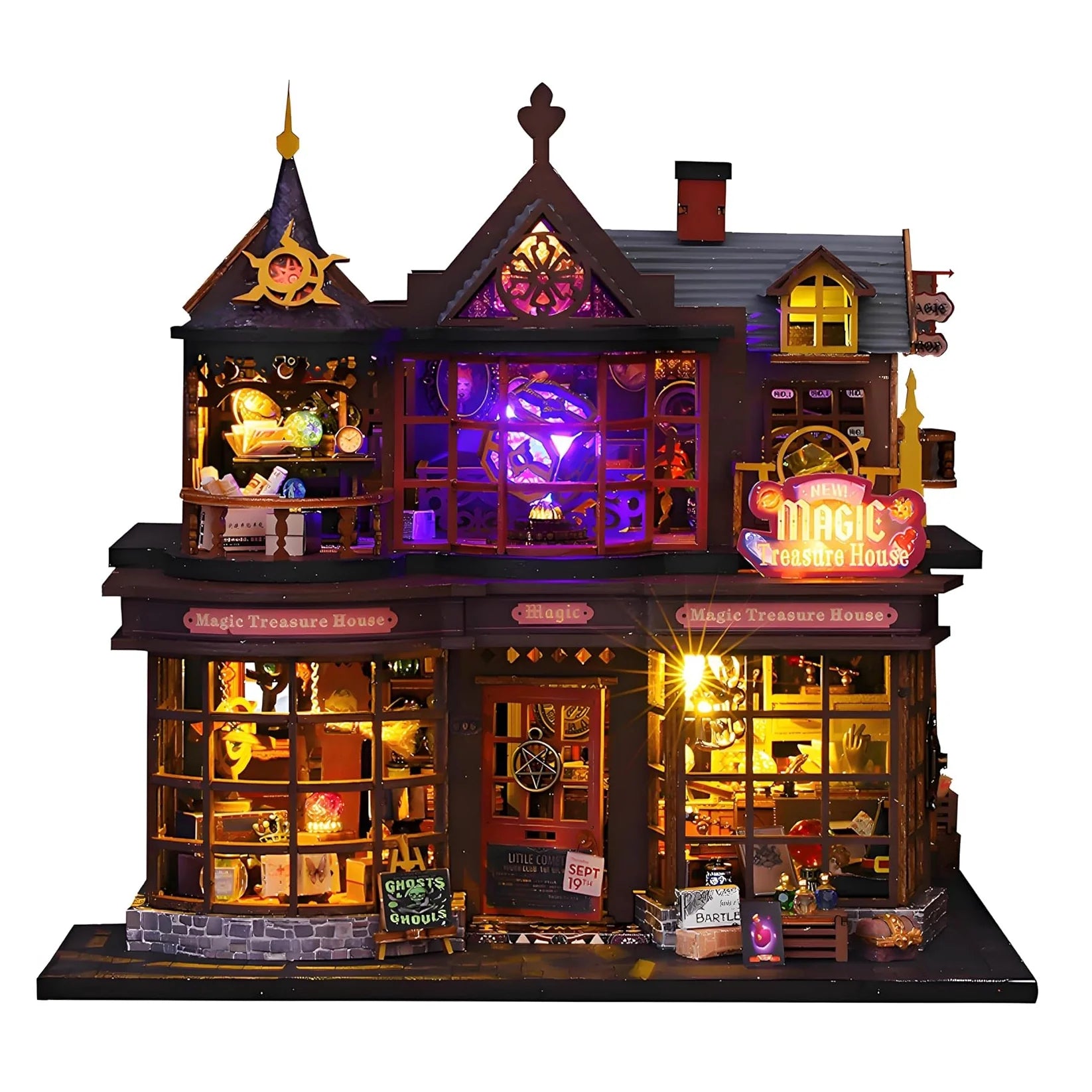 Magical Treasure House Miniature DIY