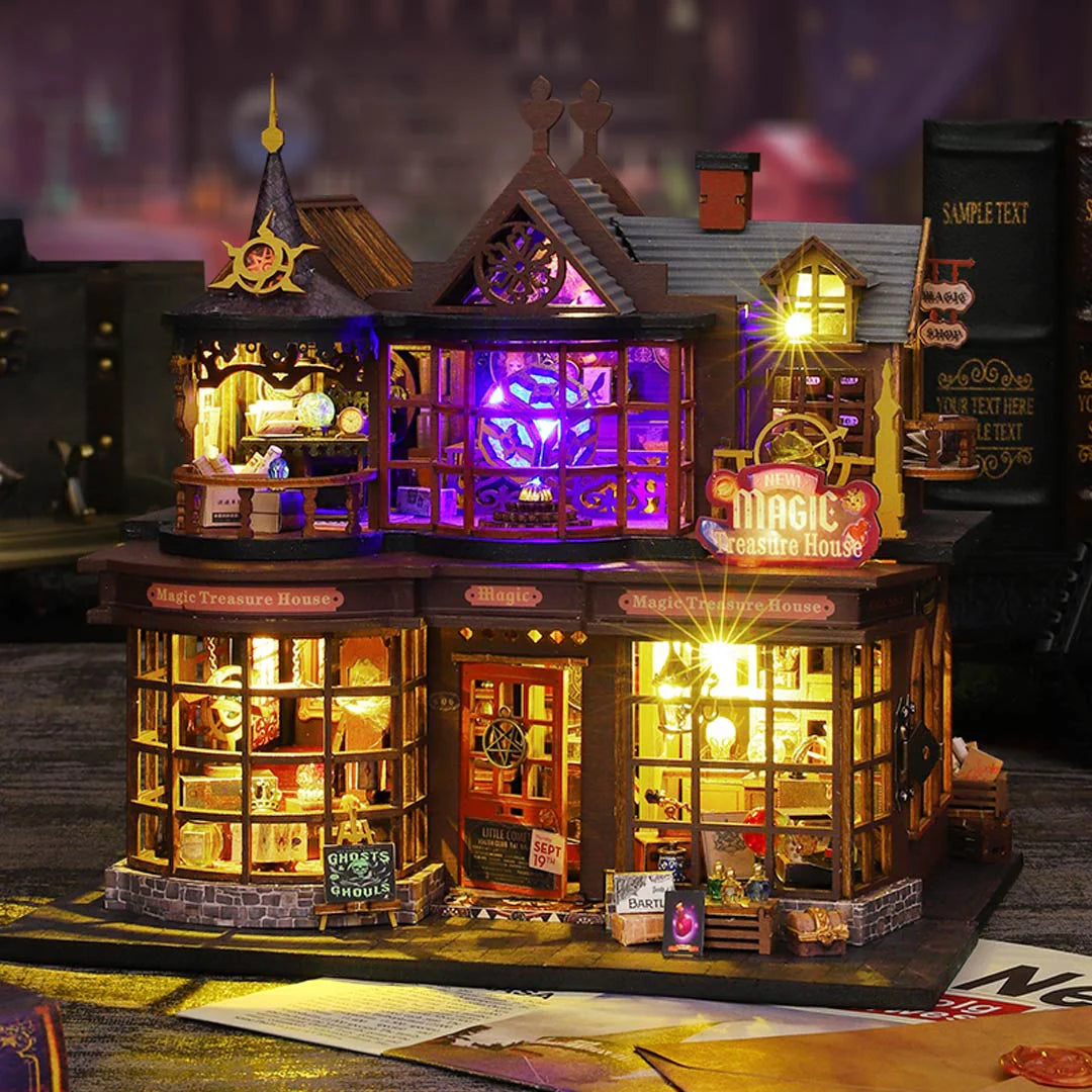 Magical Treasure House Miniature DIY