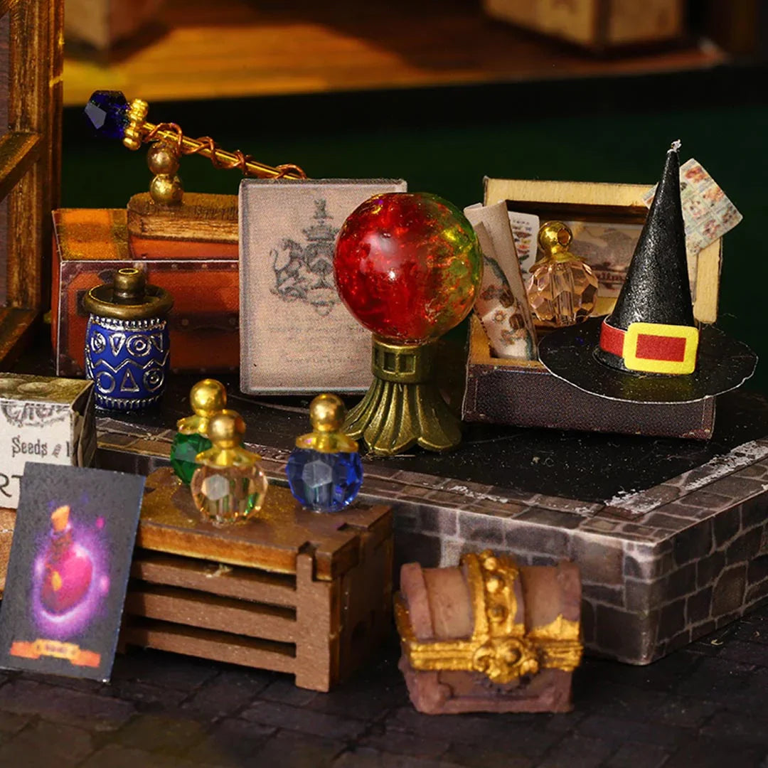 Magical Treasure House Miniature DIY