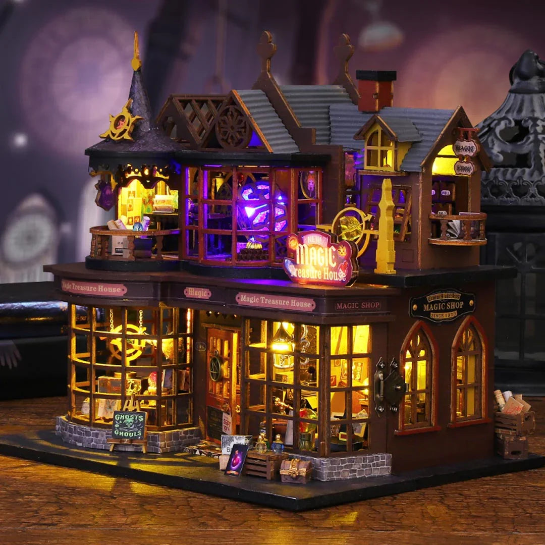 Magical Treasure House Miniature DIY