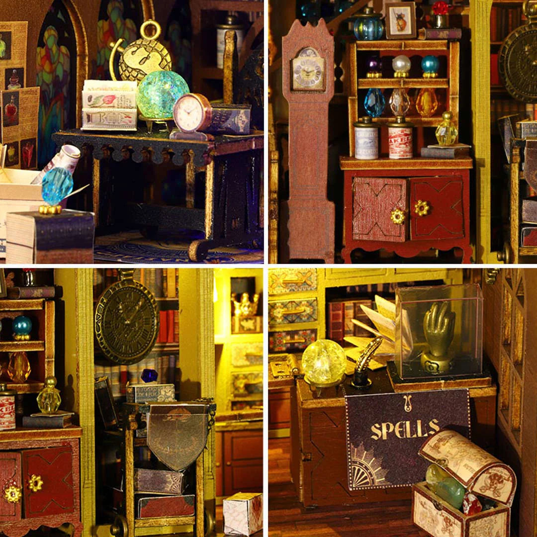 Magical Treasure House Miniature DIY