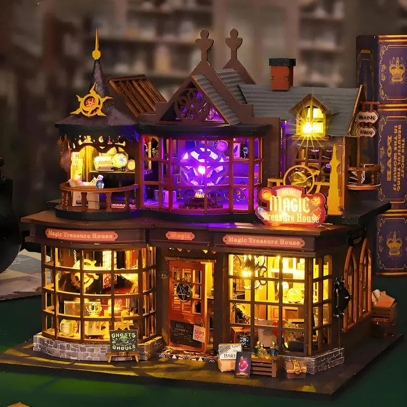 Magical Treasure House Miniature DIY