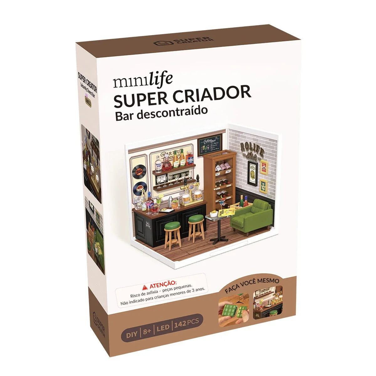 Cheers Bar & Pub Miniature DIY