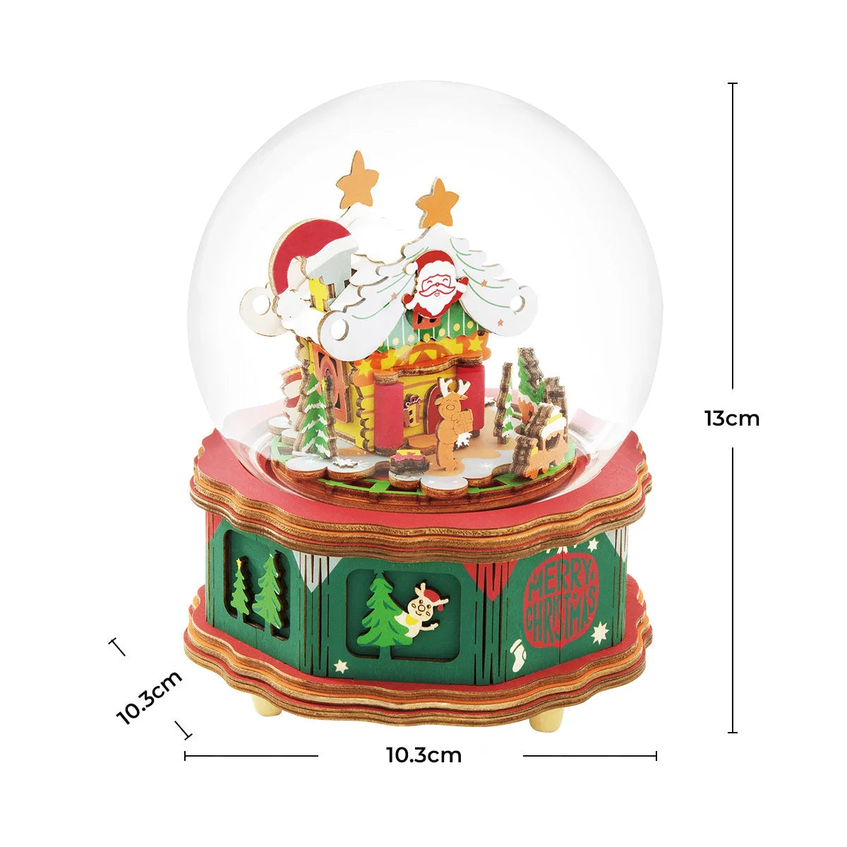 Enchanted Christmas - Musical Christmas City 3D Puzzle