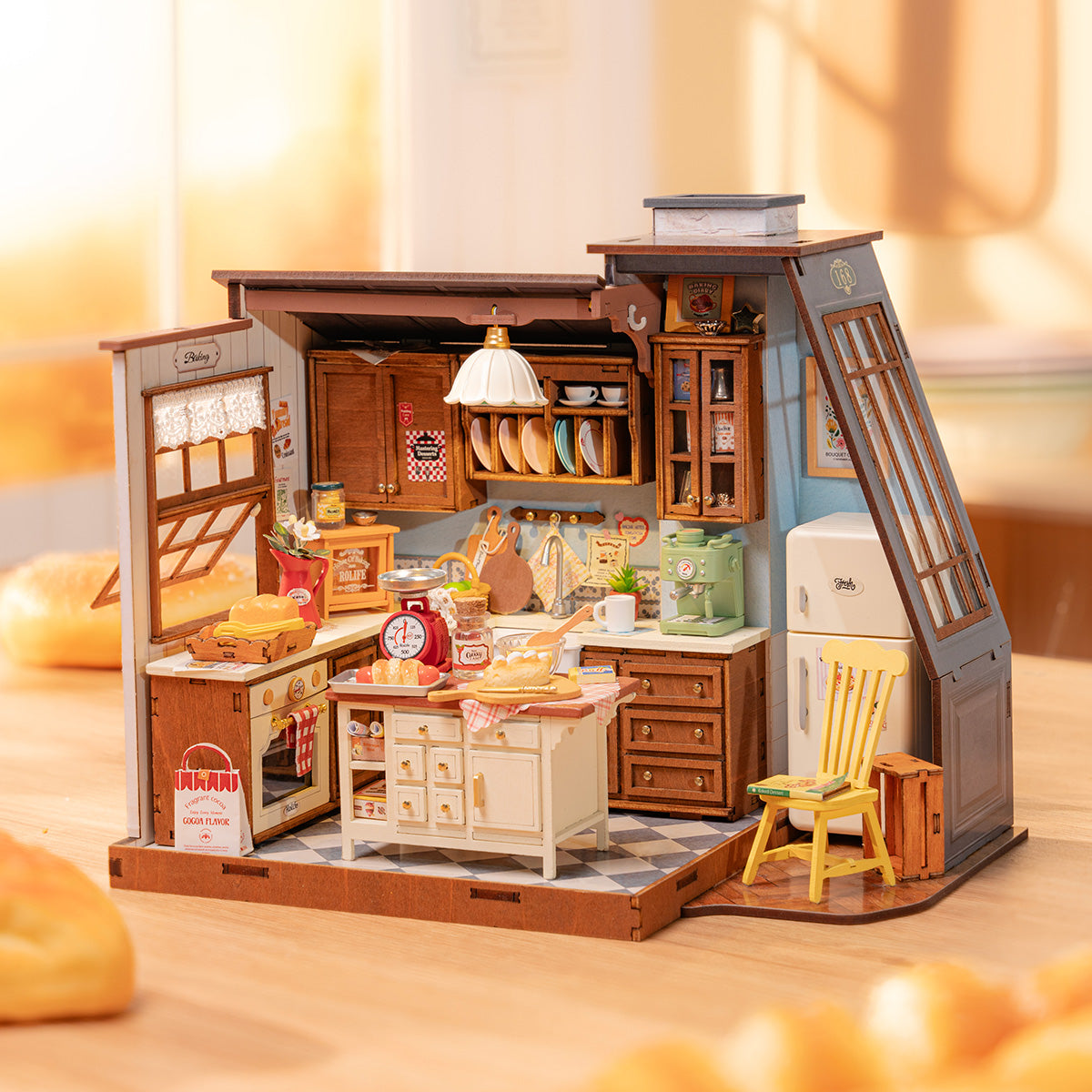 Vintage Kitchen Miniature DIY