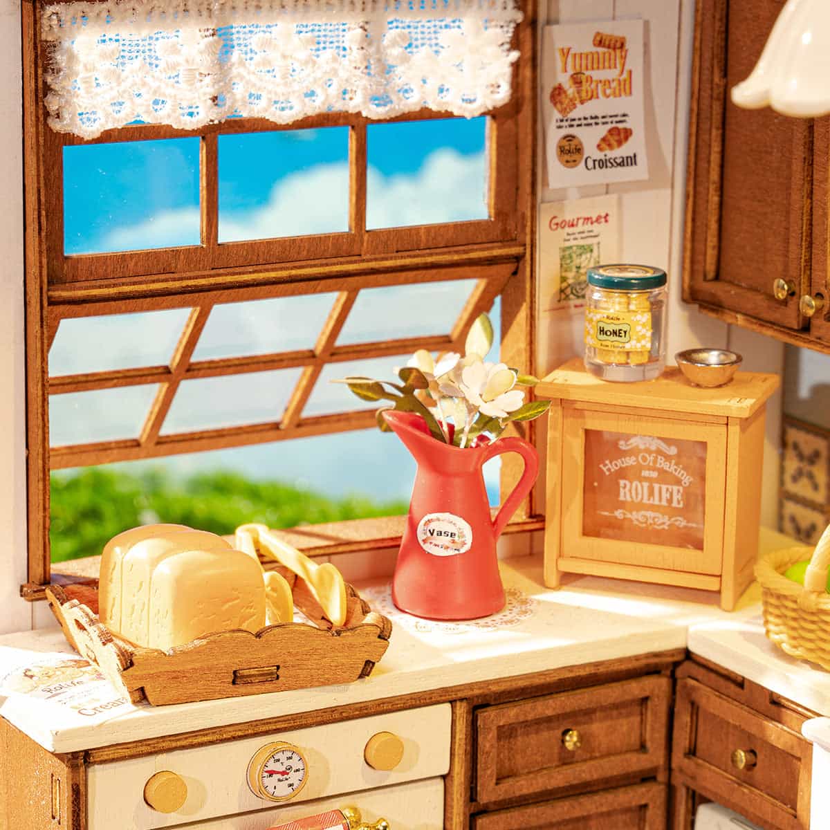 Vintage Kitchen Miniature DIY