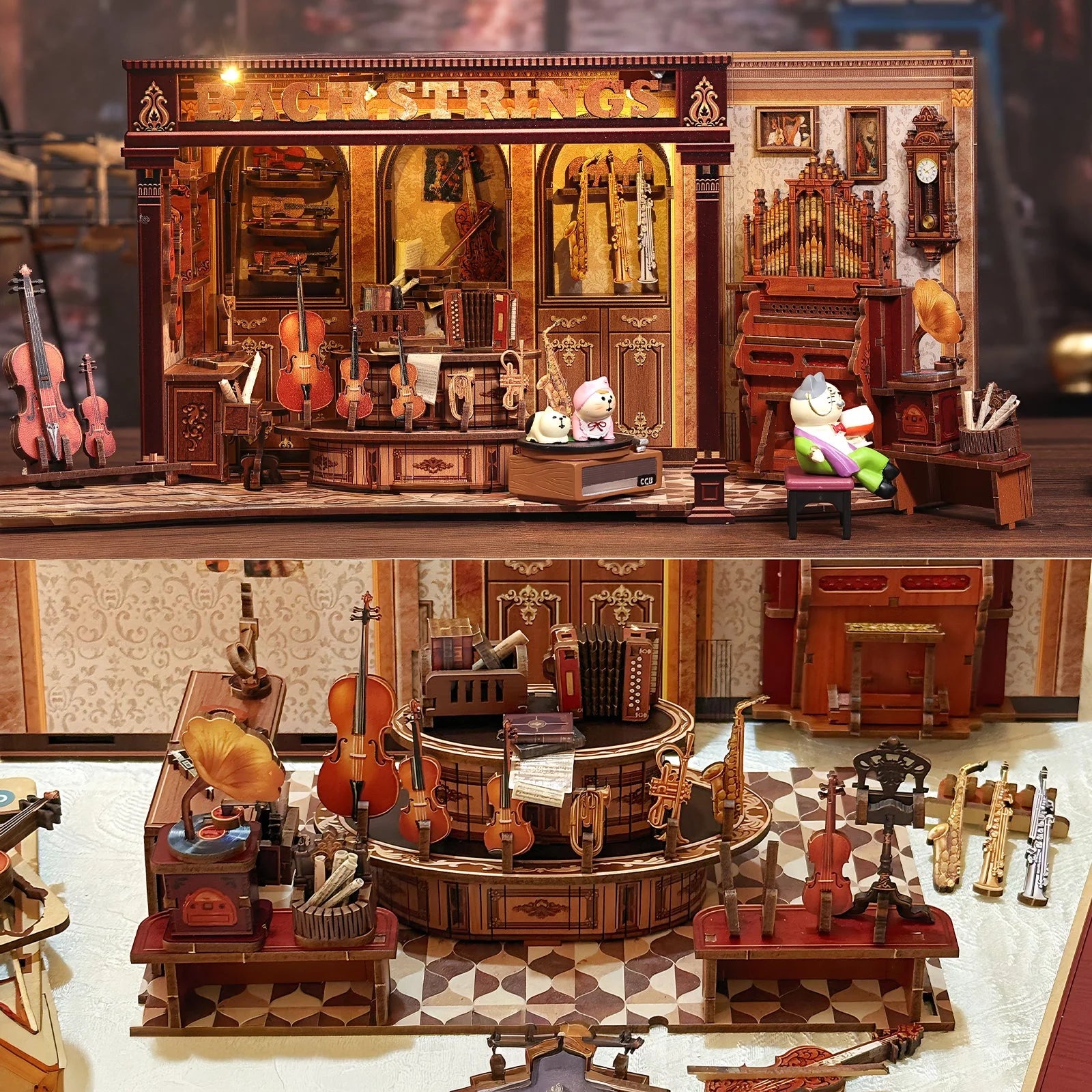 DIY Miniature House Music Studio