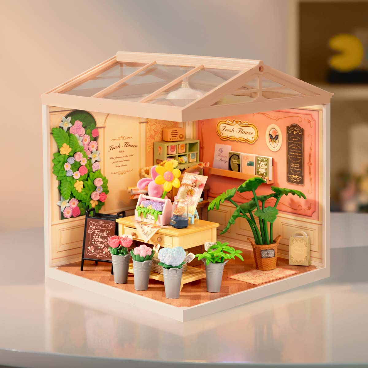 Miniature DIY Flower Shop Boutique