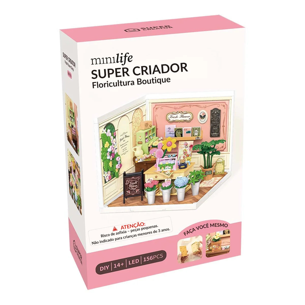 Miniature DIY Flower Shop Boutique