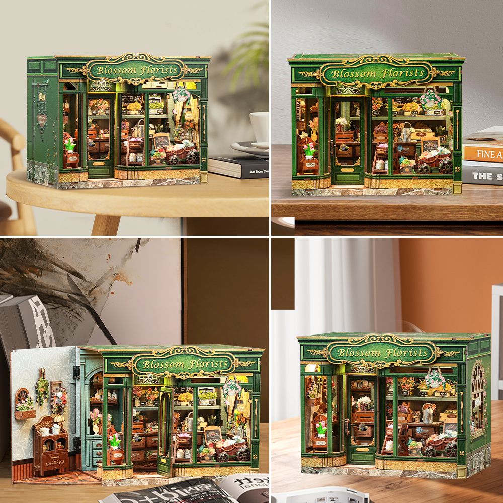 Enchanted Flower Shop Miniature DIY