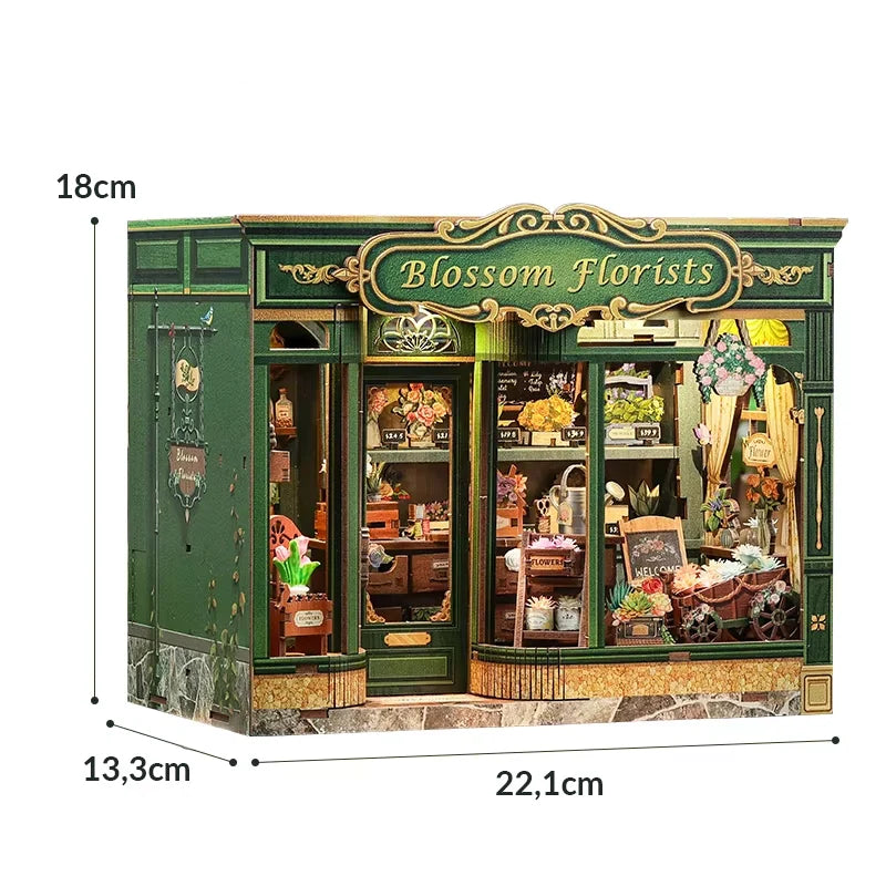 Enchanted Flower Shop Miniature DIY