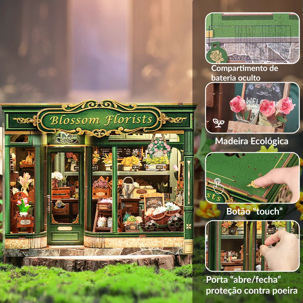 Enchanted Flower Shop Miniature DIY