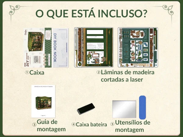 Enchanted Flower Shop Miniature DIY