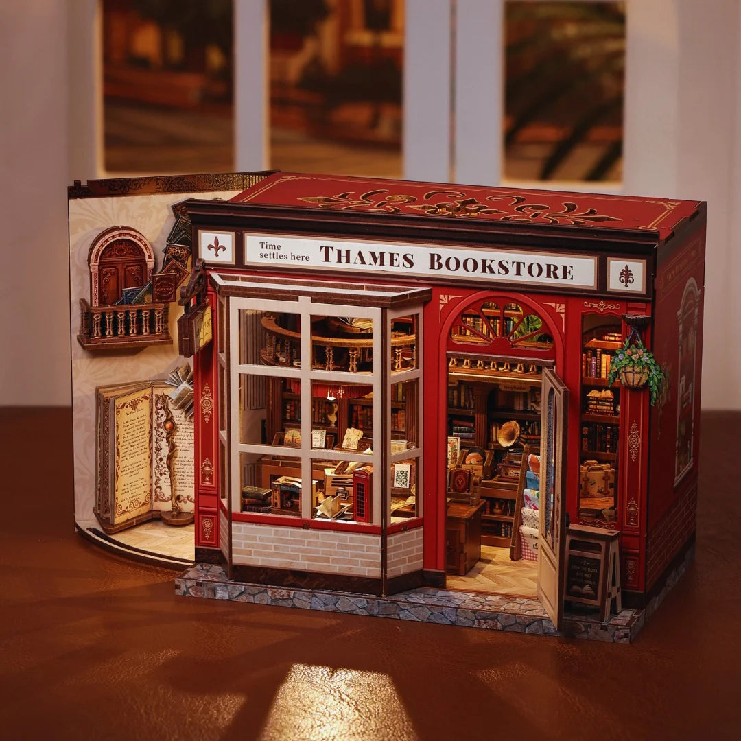 British Miniature Bookstore DIY