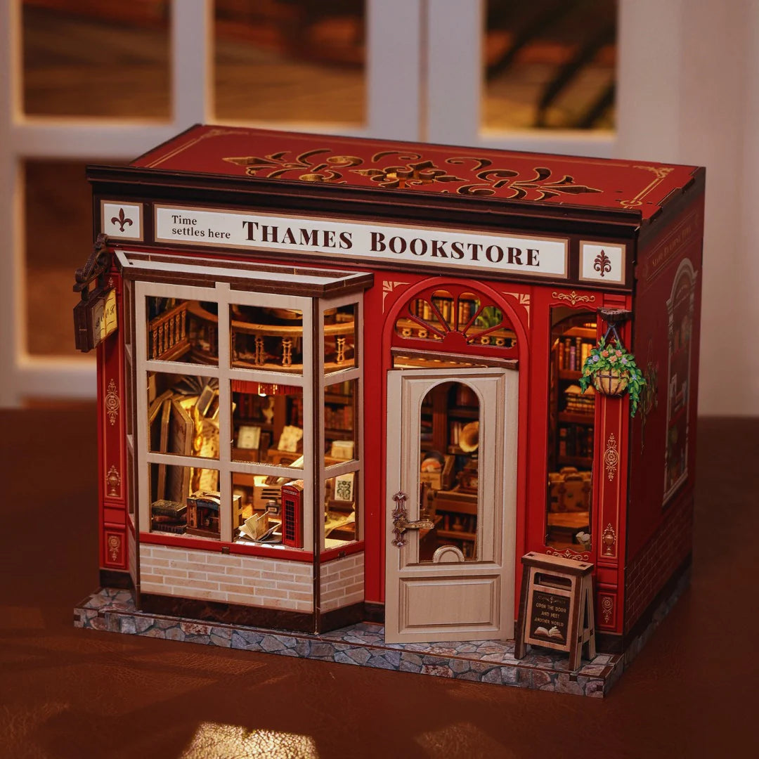 British Miniature Bookstore DIY