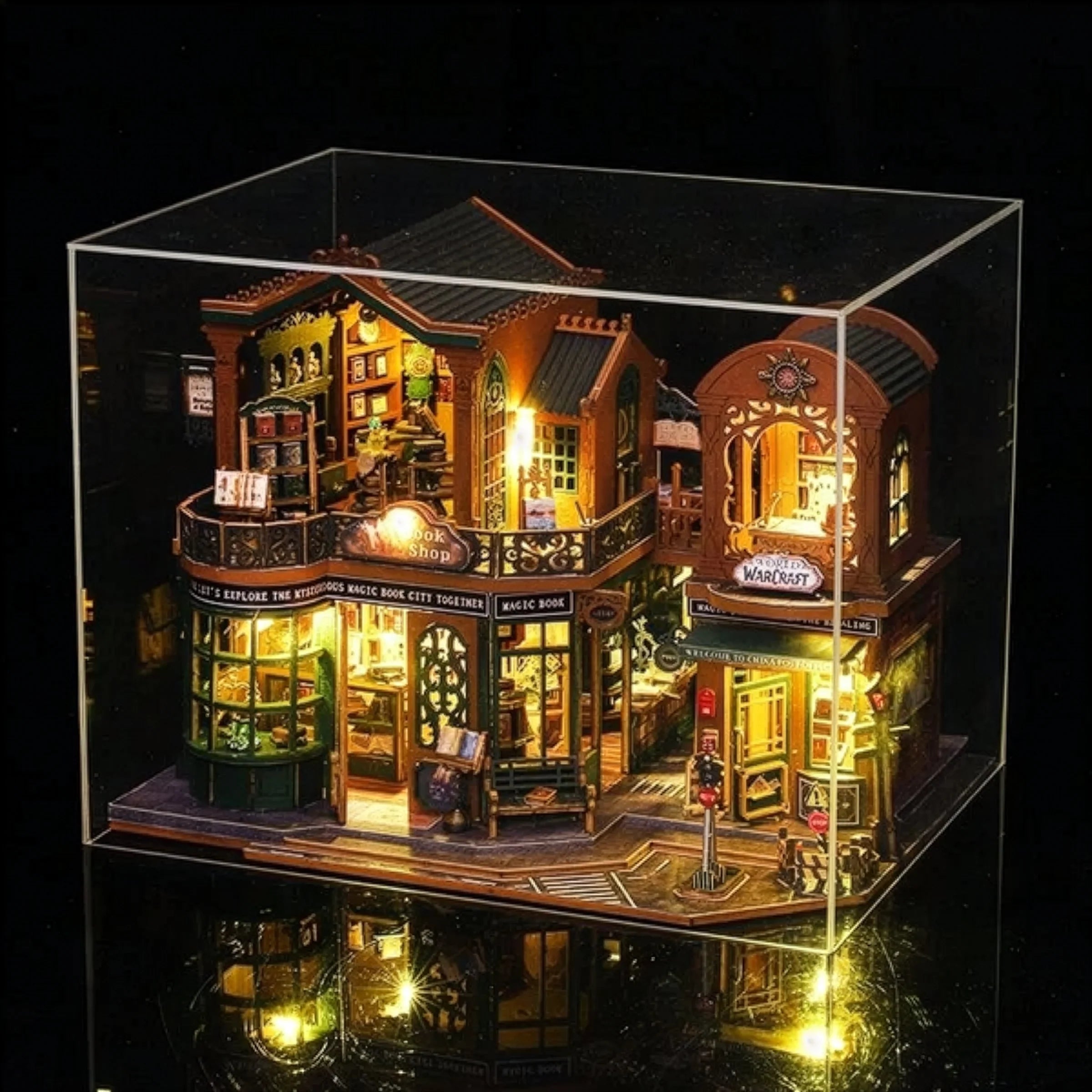Twilight Bookstore Miniature House DIY
