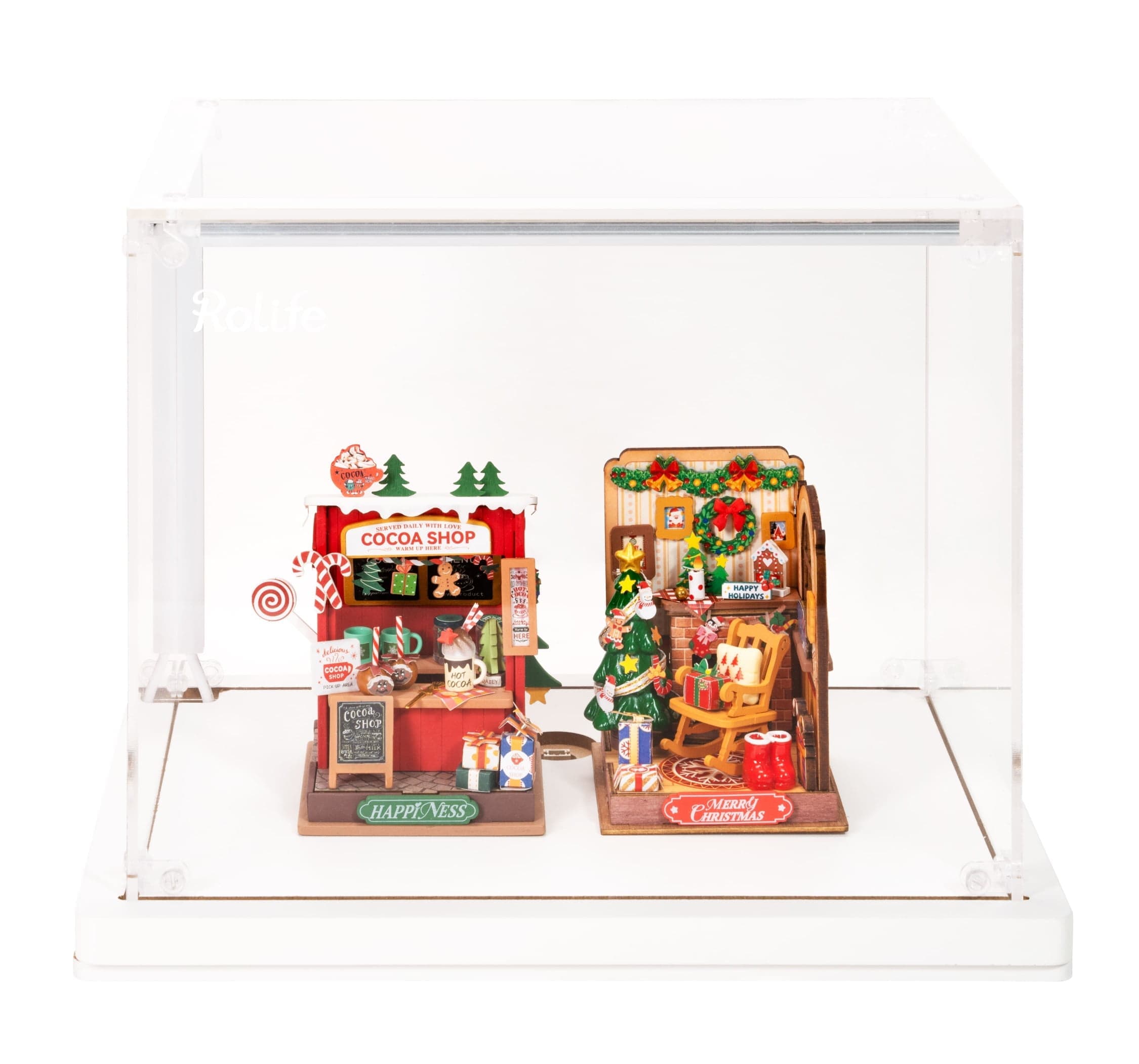 Enchanted Christmas - Hot Chocolate Shop Miniature DIY