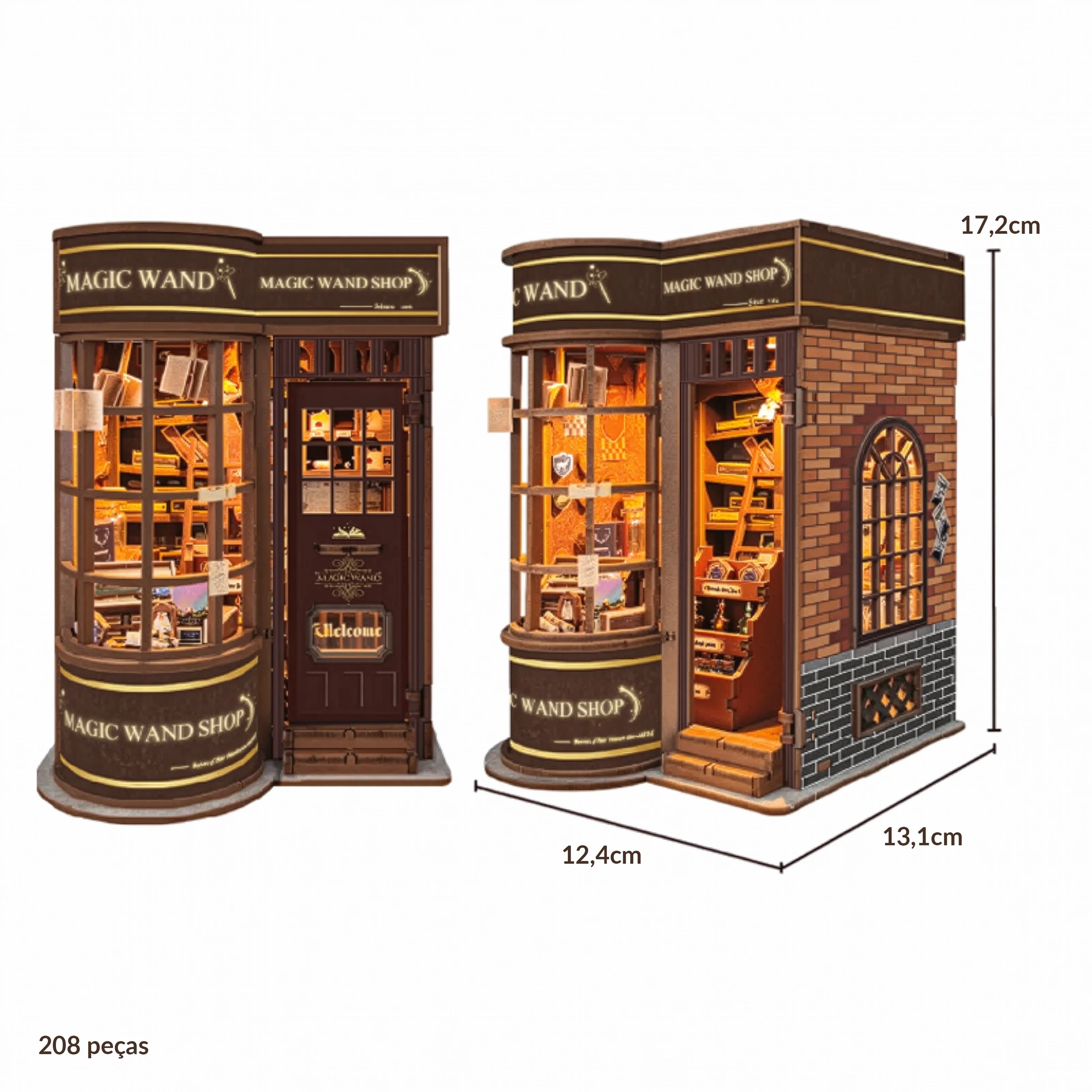 Magic Wand Shop Book Nook DIY