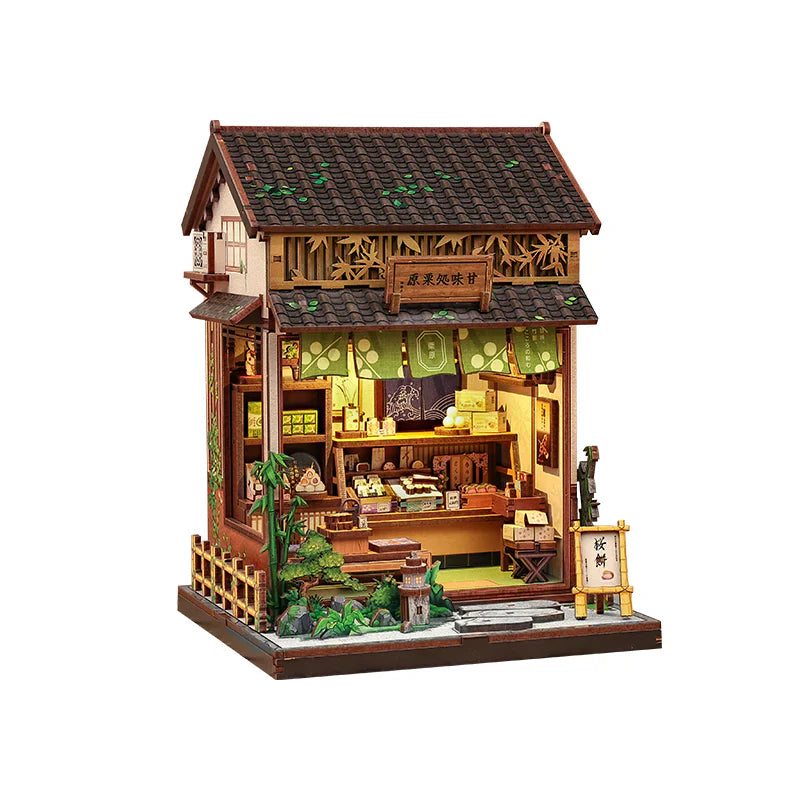 Japanese Candy Shop DIY Miniature
