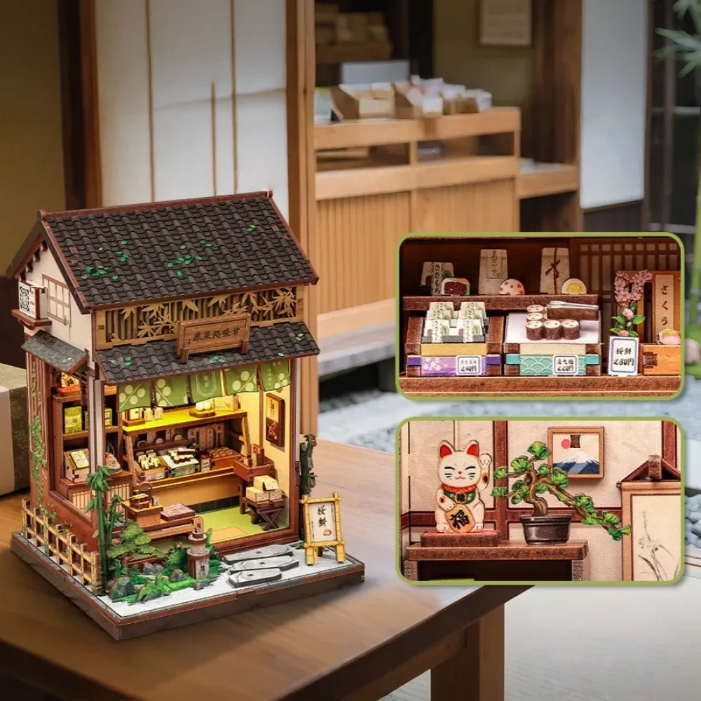 Japanese Candy Shop DIY Miniature