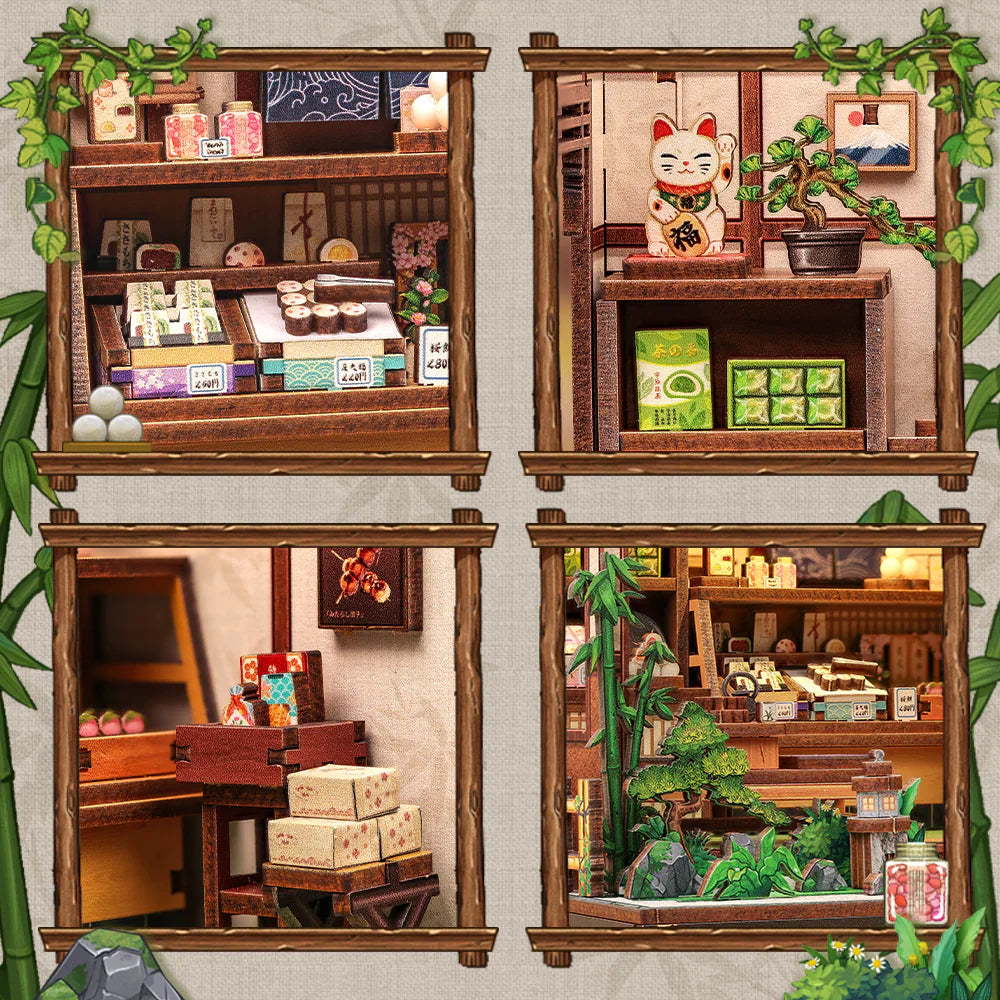 Japanese Candy Shop DIY Miniature