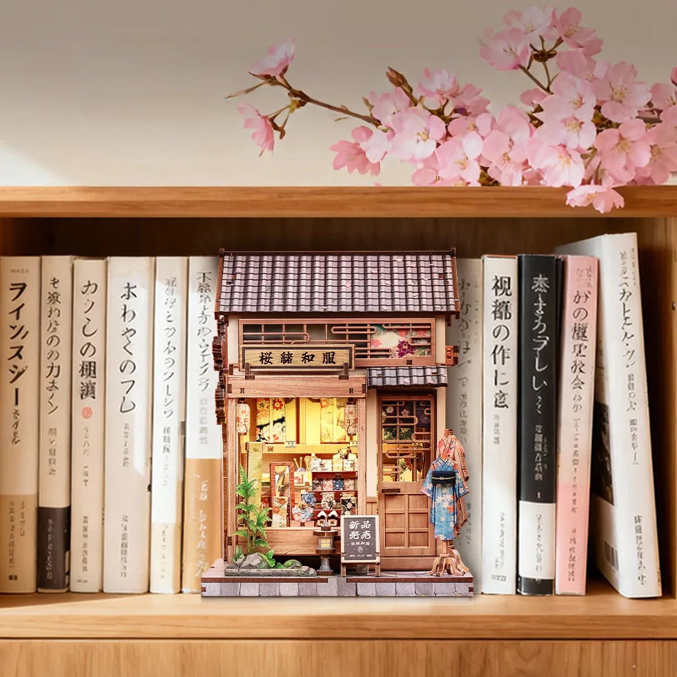 Japanese Kimono Miniature House DIY Store