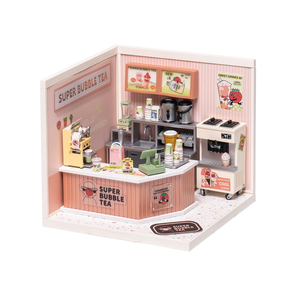 Super Bubble Tea Miniature DIY Shop