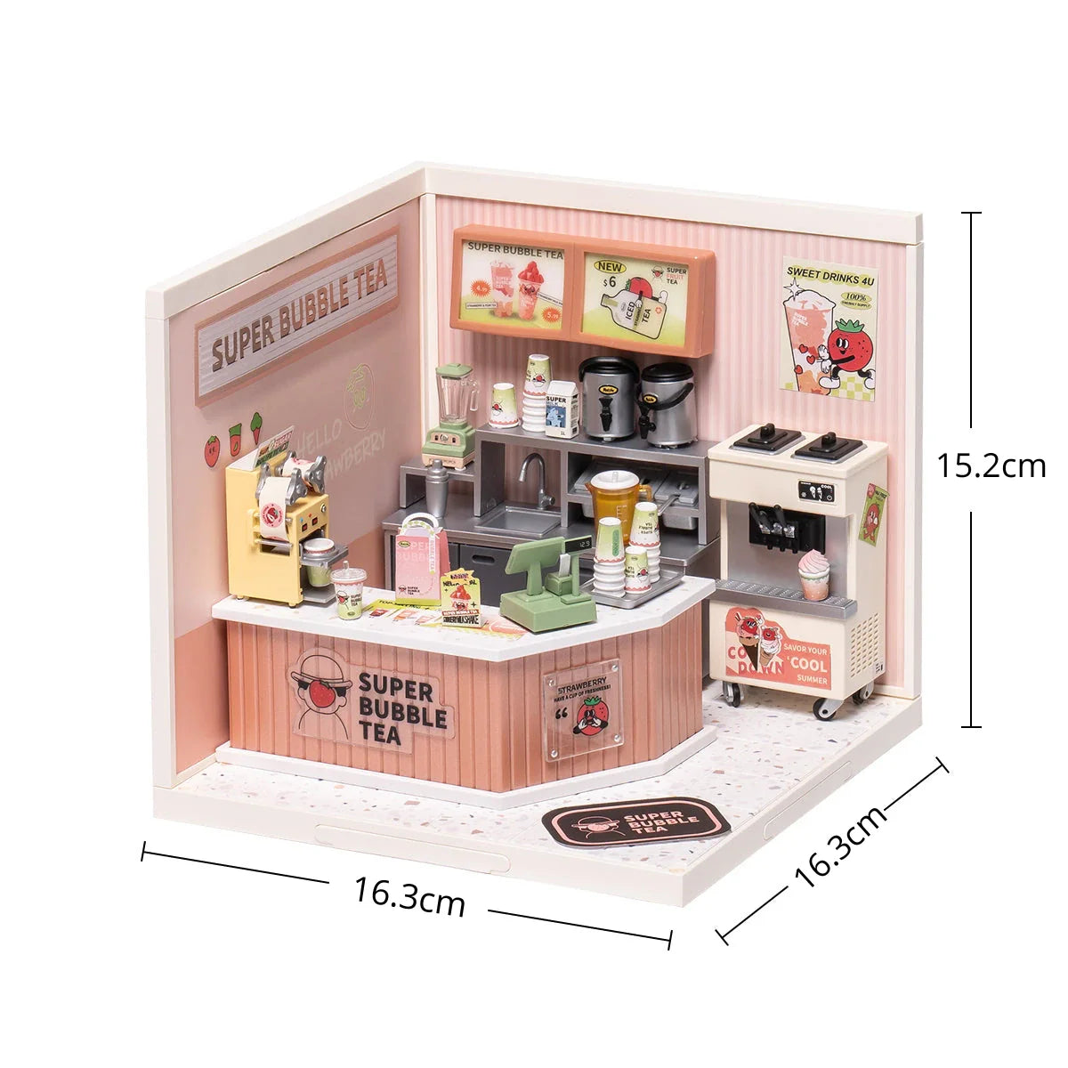 Super Bubble Tea Miniature DIY Shop
