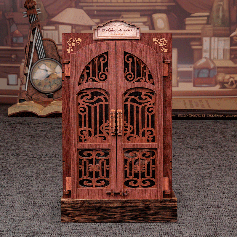 Memories of a Bookstore Book Nook DIY