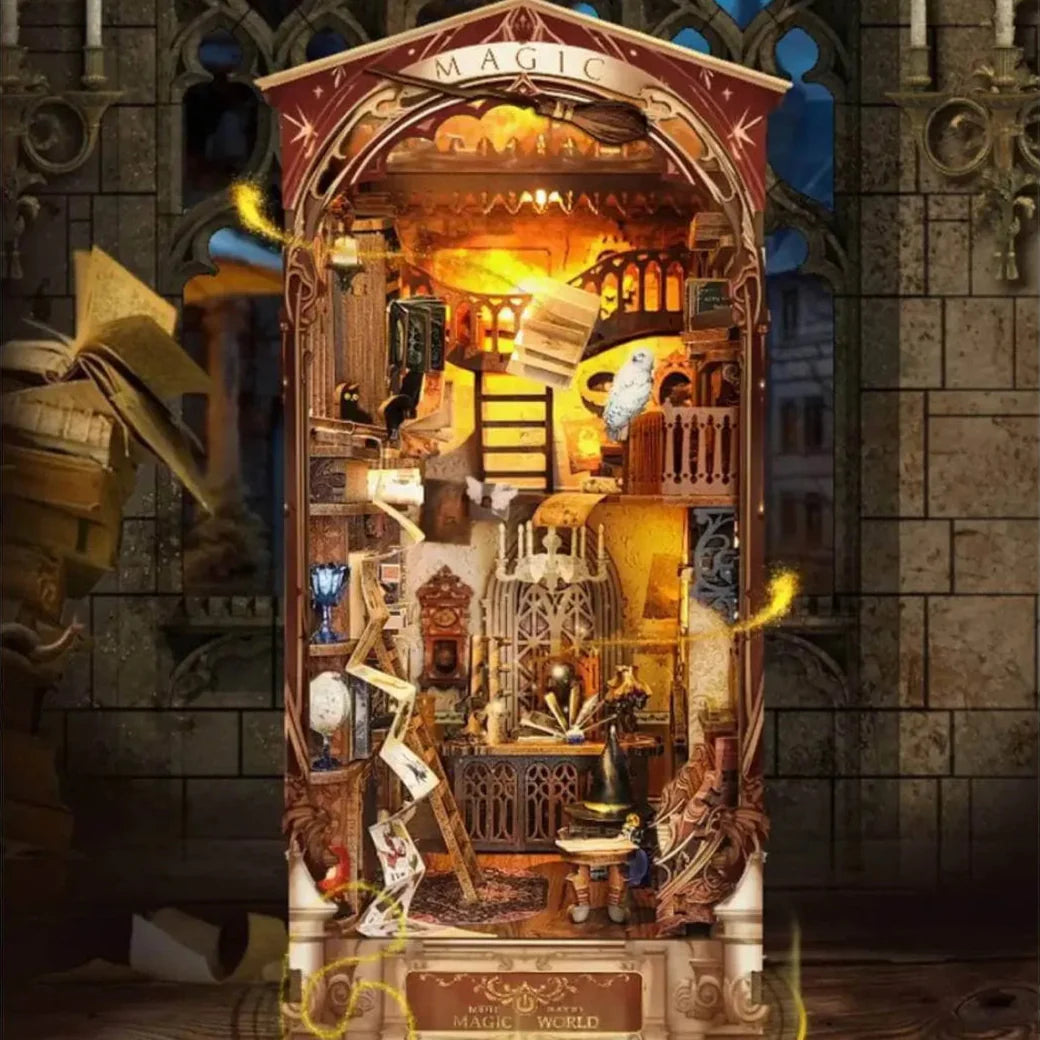 Magical World Book Nook DIY