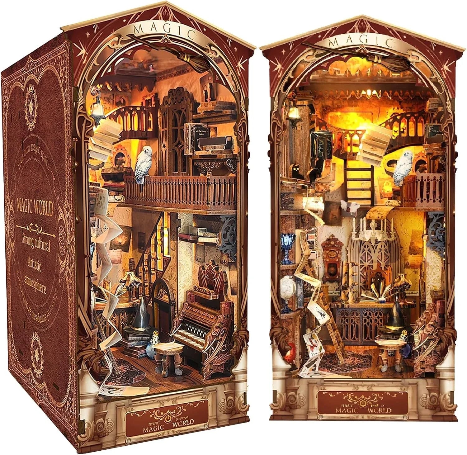 Magical World Book Nook DIY