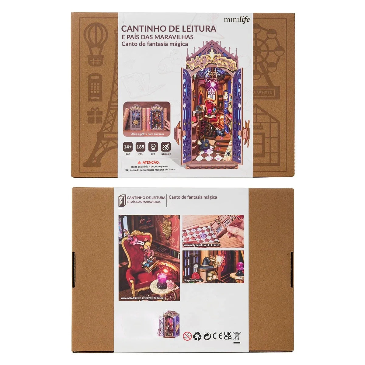 Magical Fantasy World Book Nook DIY