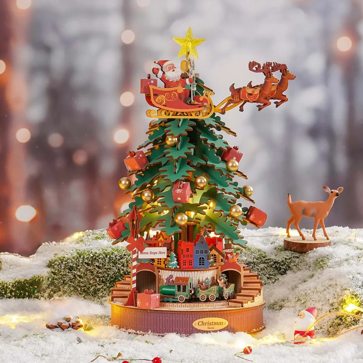 Enchanted Christmas – Musical 3D Puzzle Tree