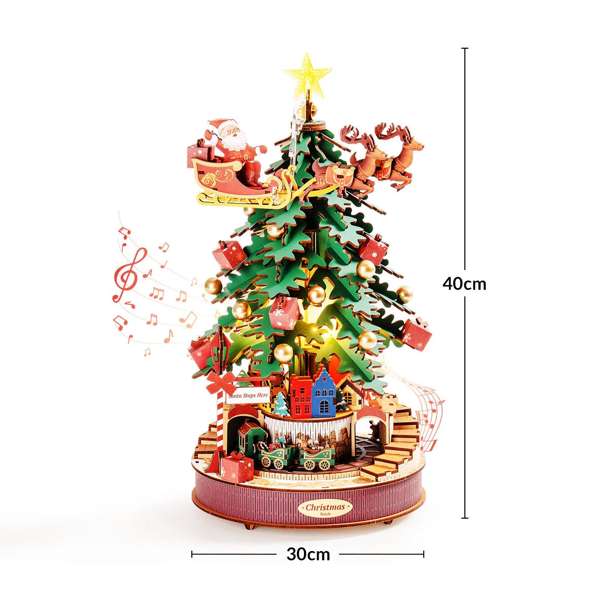Enchanted Christmas – Musical 3D Puzzle Tree