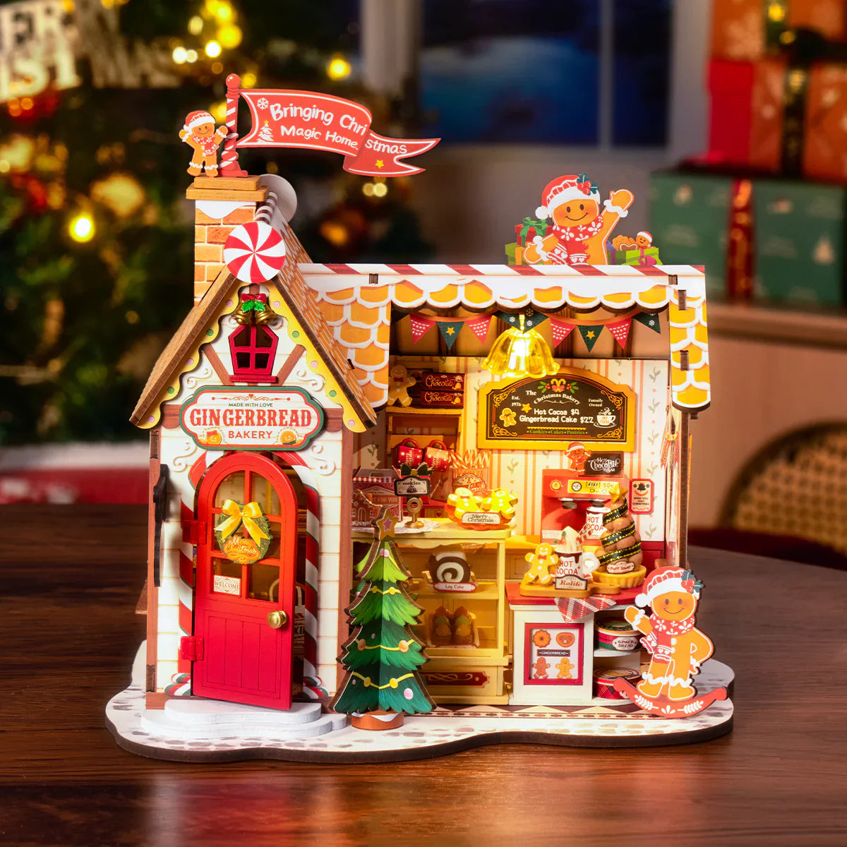 Enchanted Christmas - DIY Miniature Gingerbread House