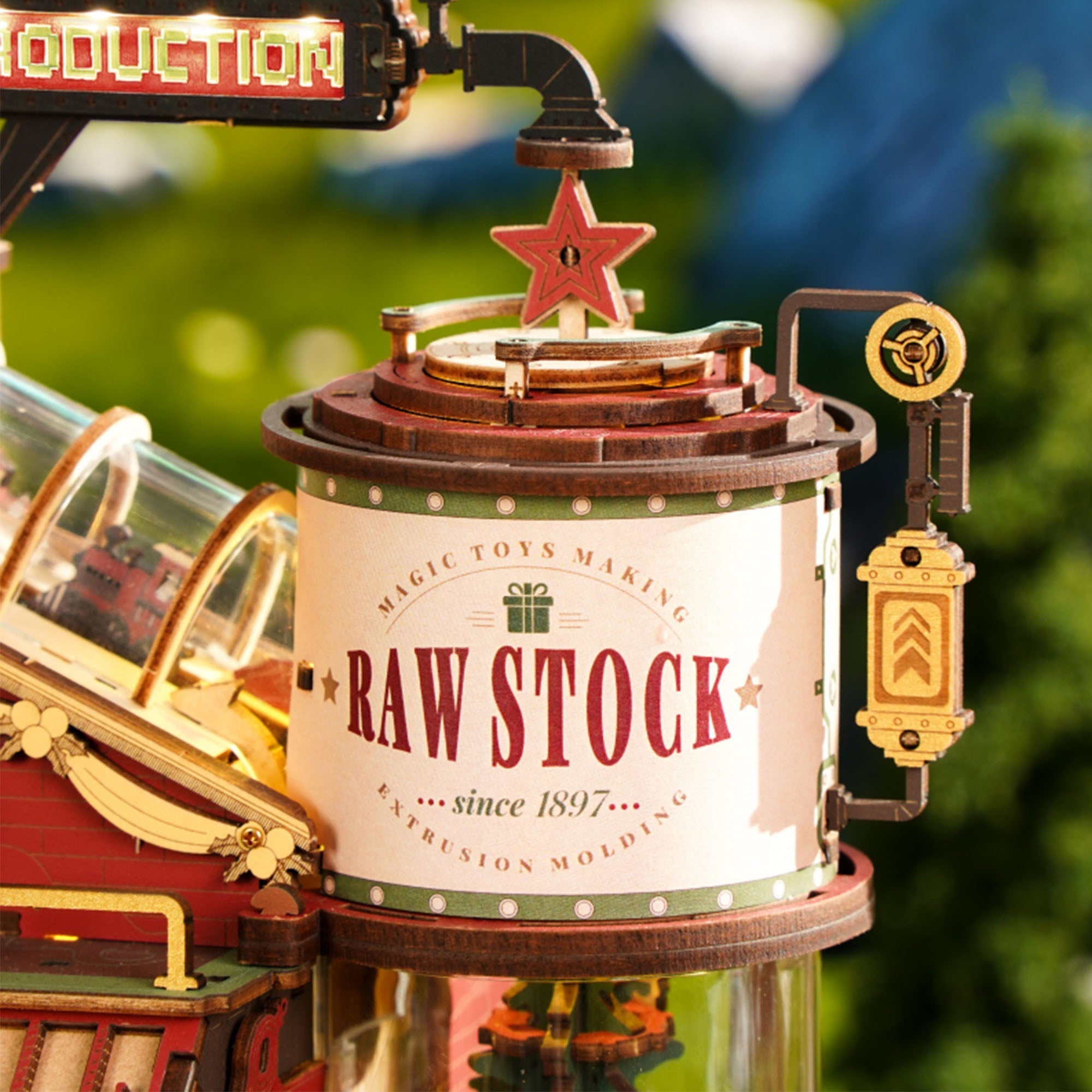 Enchanted Christmas - Santa's Musical Factory 3D Puzzle