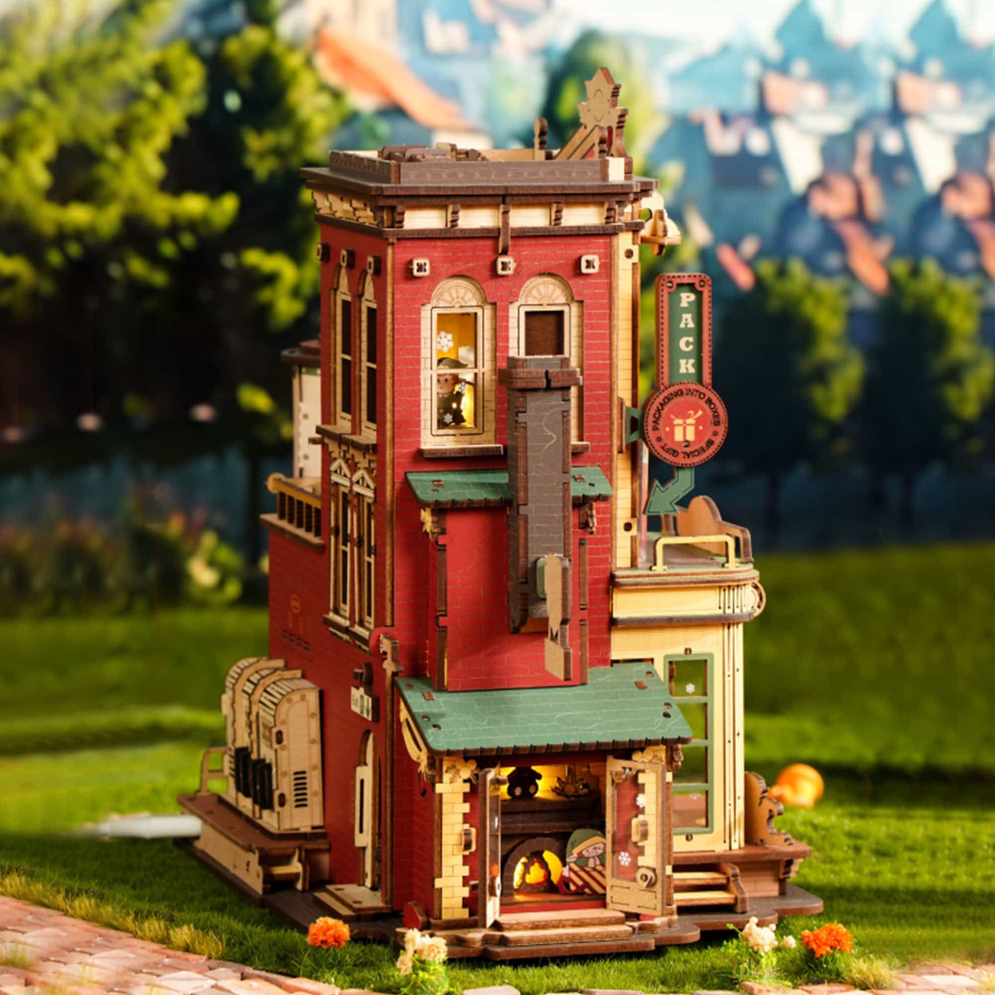 Enchanted Christmas - Santa's Musical Factory 3D Puzzle