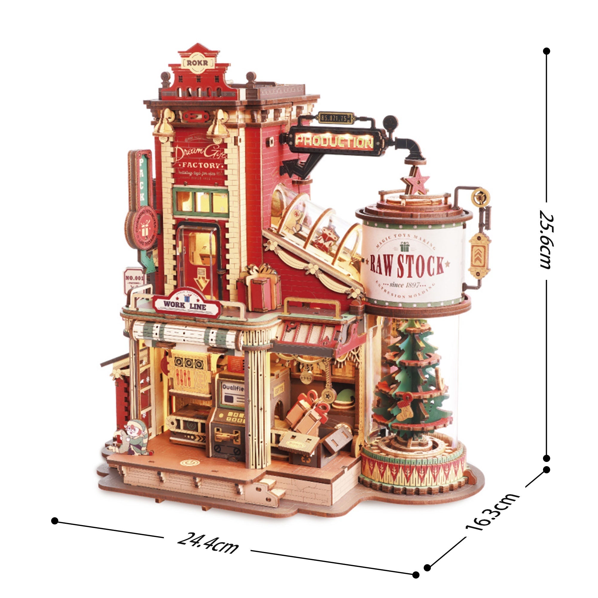 Enchanted Christmas - Santa's Musical Factory 3D Puzzle