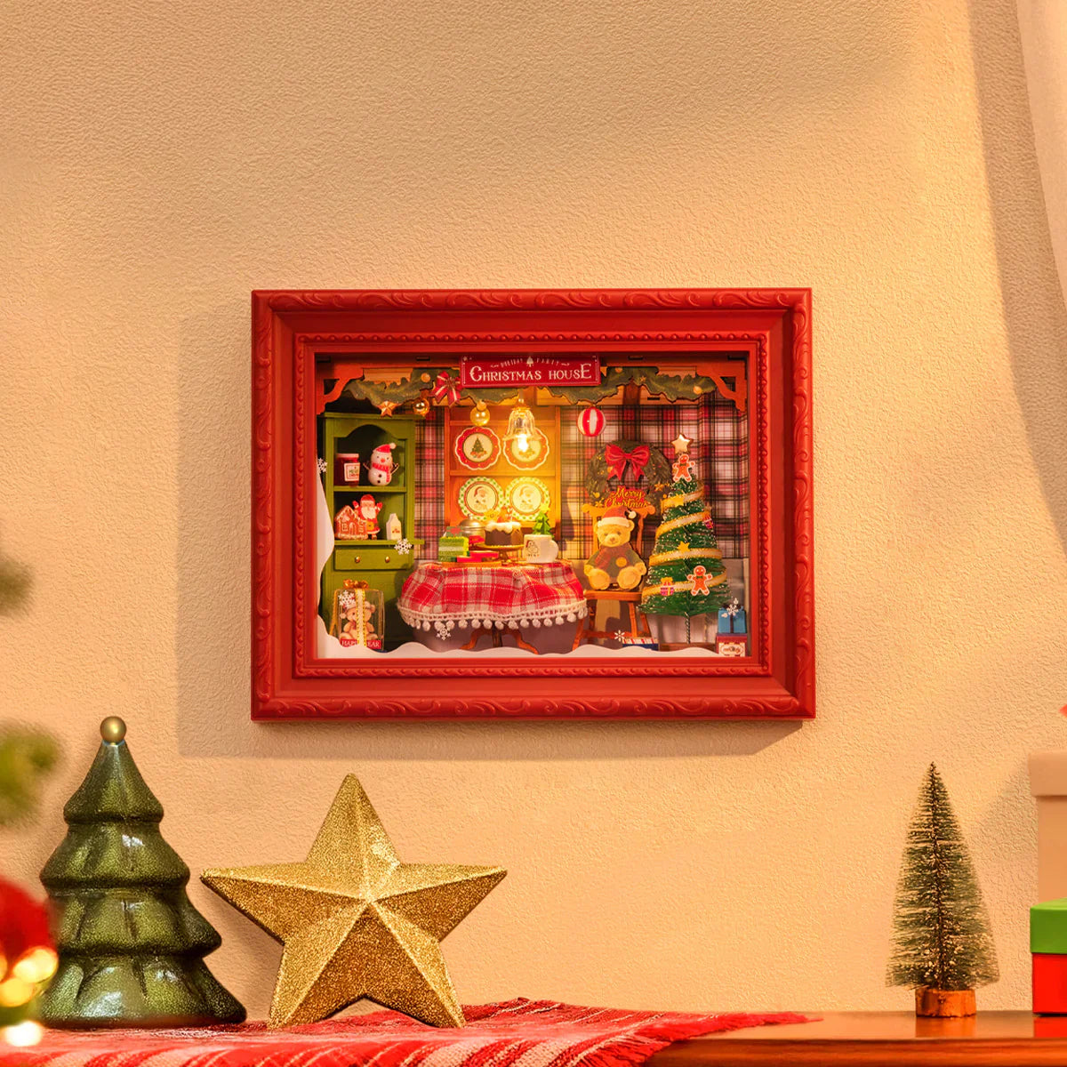 Enchanted Christmas - 3D Puzzle Frame Christmas Party