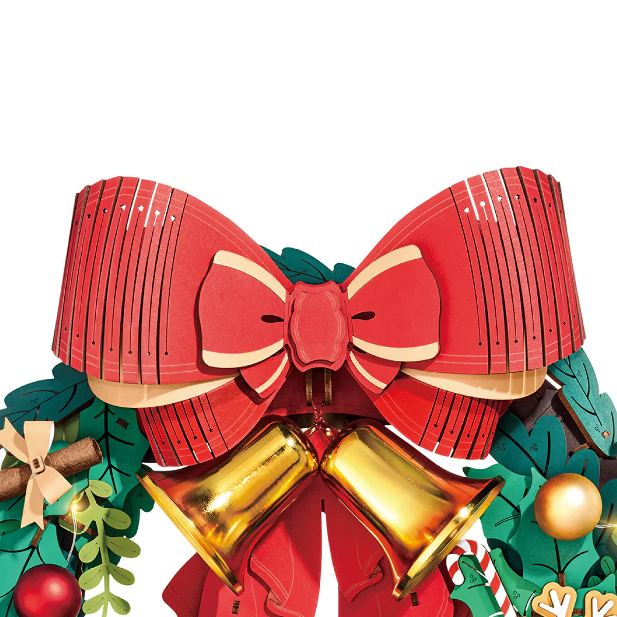 Enchanted Christmas – Festive 3D Puzzle Wreath