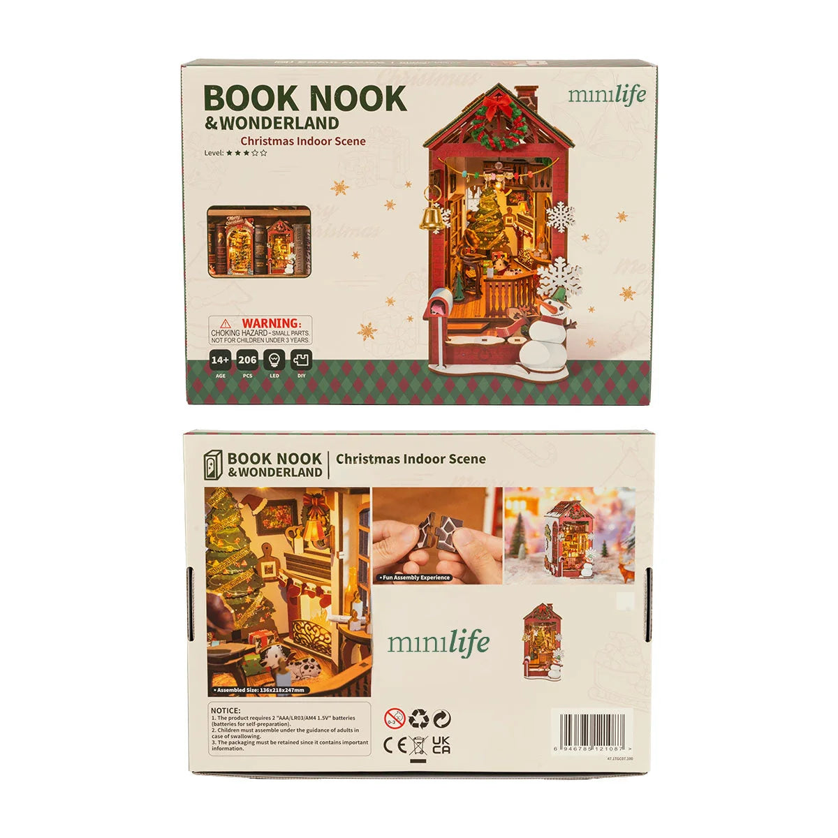 Enchanted Christmas - Cozy Book Nook DIY